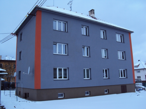 Zateplení bytového domu Želechovice u Zlína