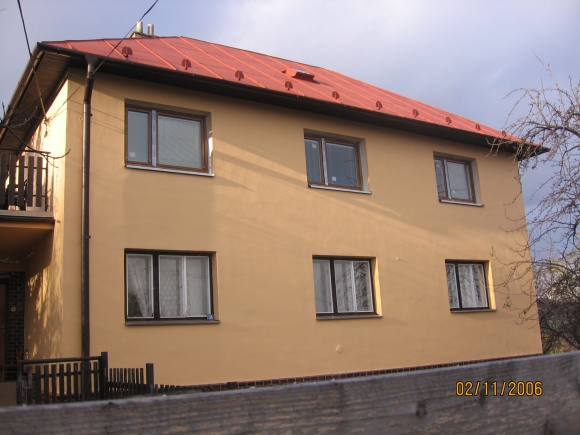 Rekonstrukce fasády, nátěr střechy, Juřinka - 2009
